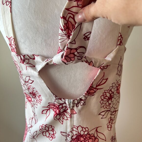 🌸Reitman's White Floral Sundress 100% Cotton Size 13 🌸 - Picture 5 of 11